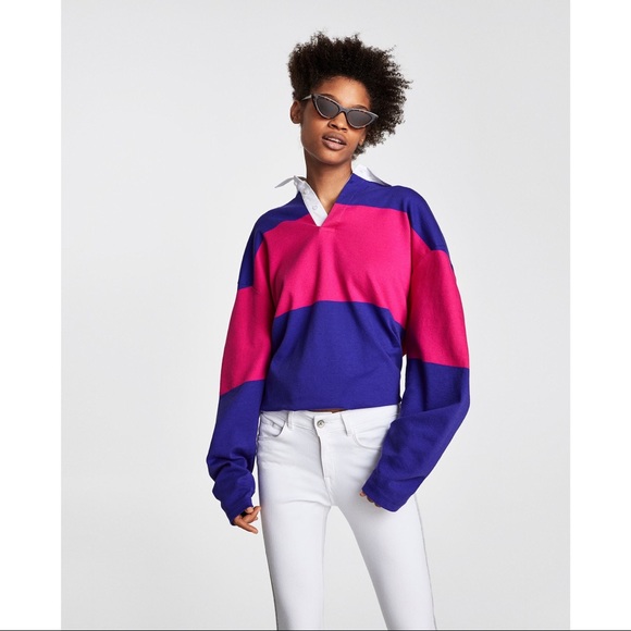 NWT Zara White Jean with Metallic Side Stripe 4/36 - Picture 4 of 9